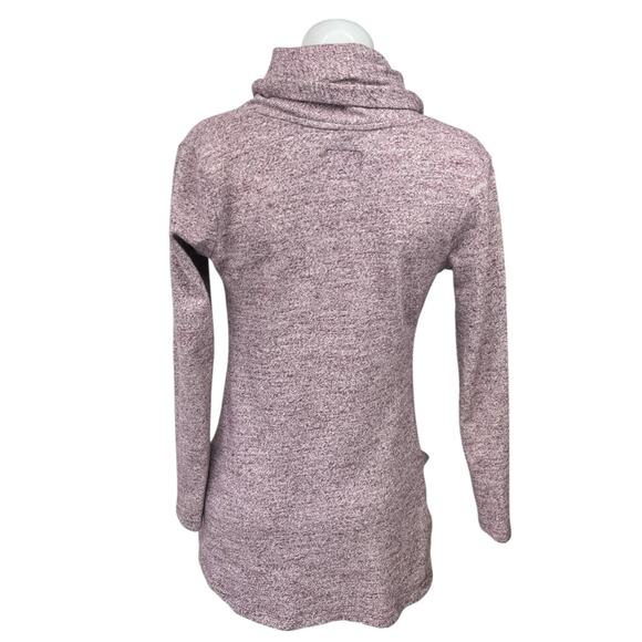 UGG Purple Long Sleeve Knit Shawl Collar Open Cardigan Sweater Top Size XS - Picture 2 of 4